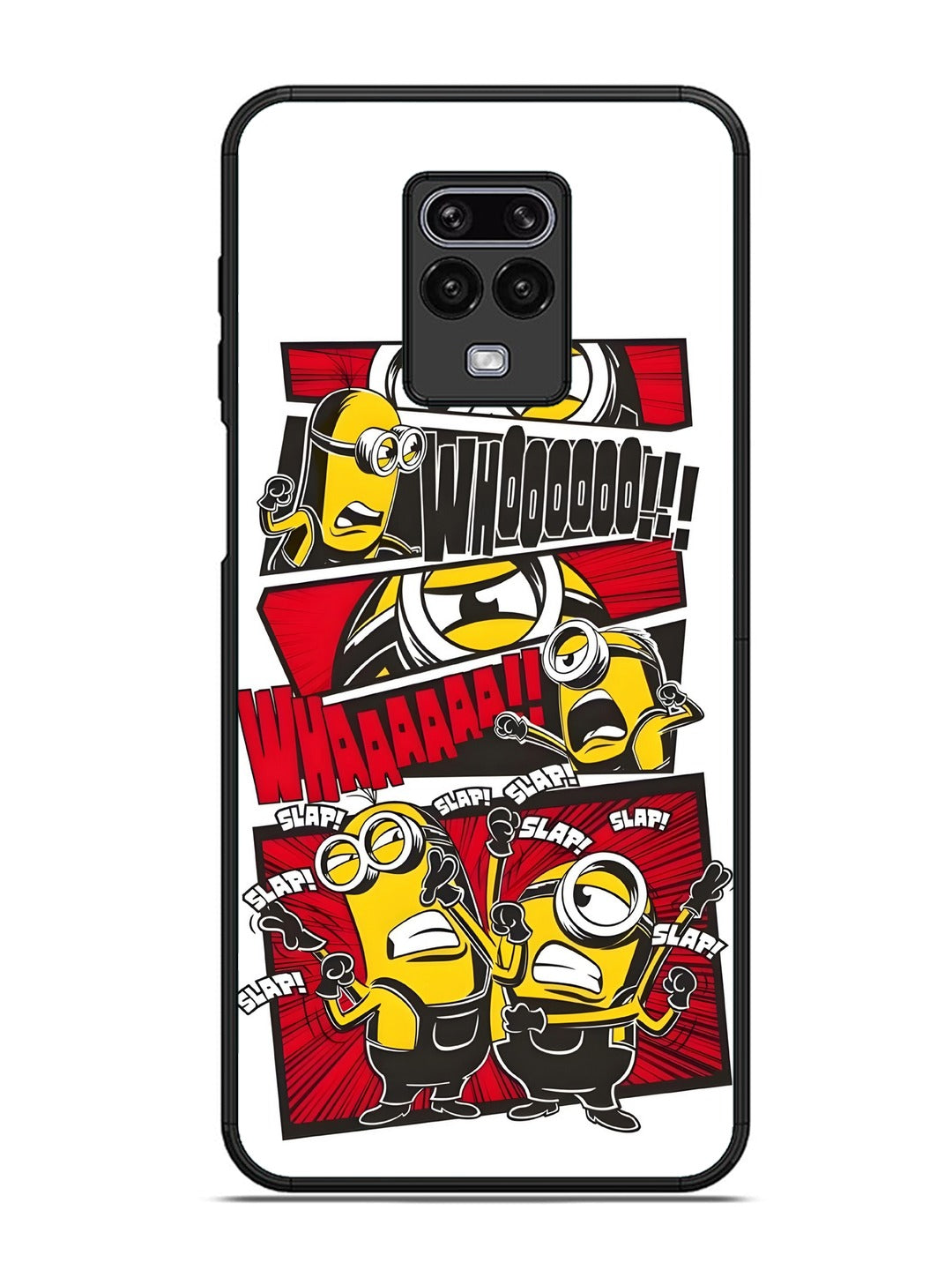 XIAOMI Redmi Note 9 Pro Minions Comic Panel Action