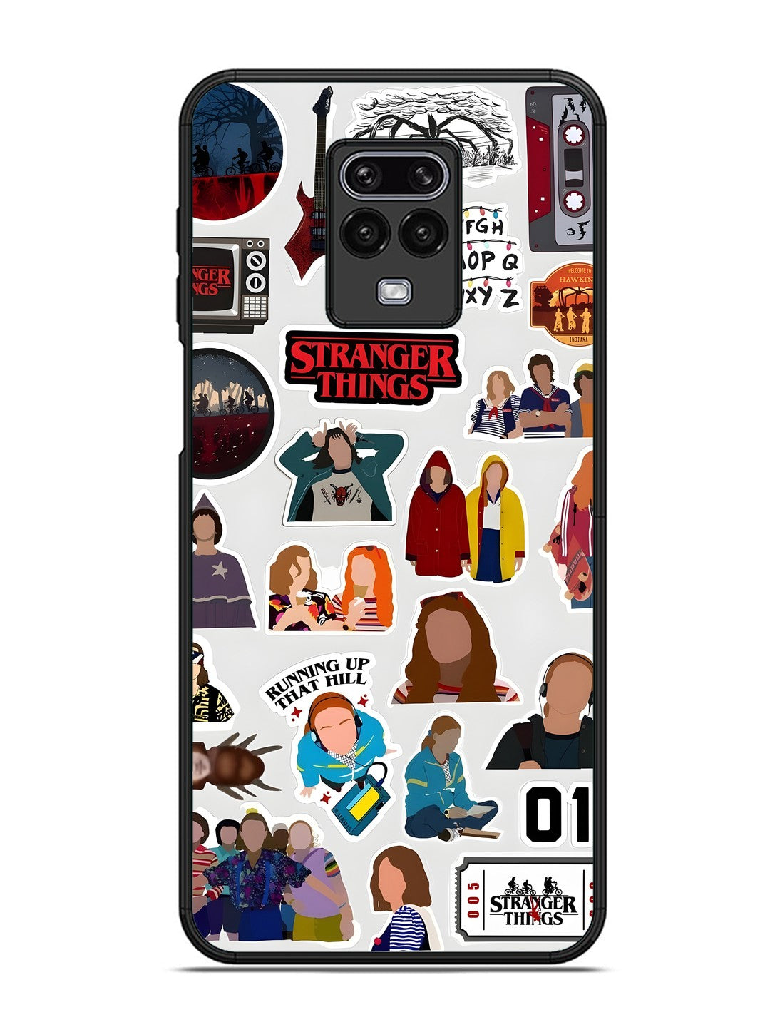 XIAOMI Redmi Note 9 Pro Stranger Things Sticker 3