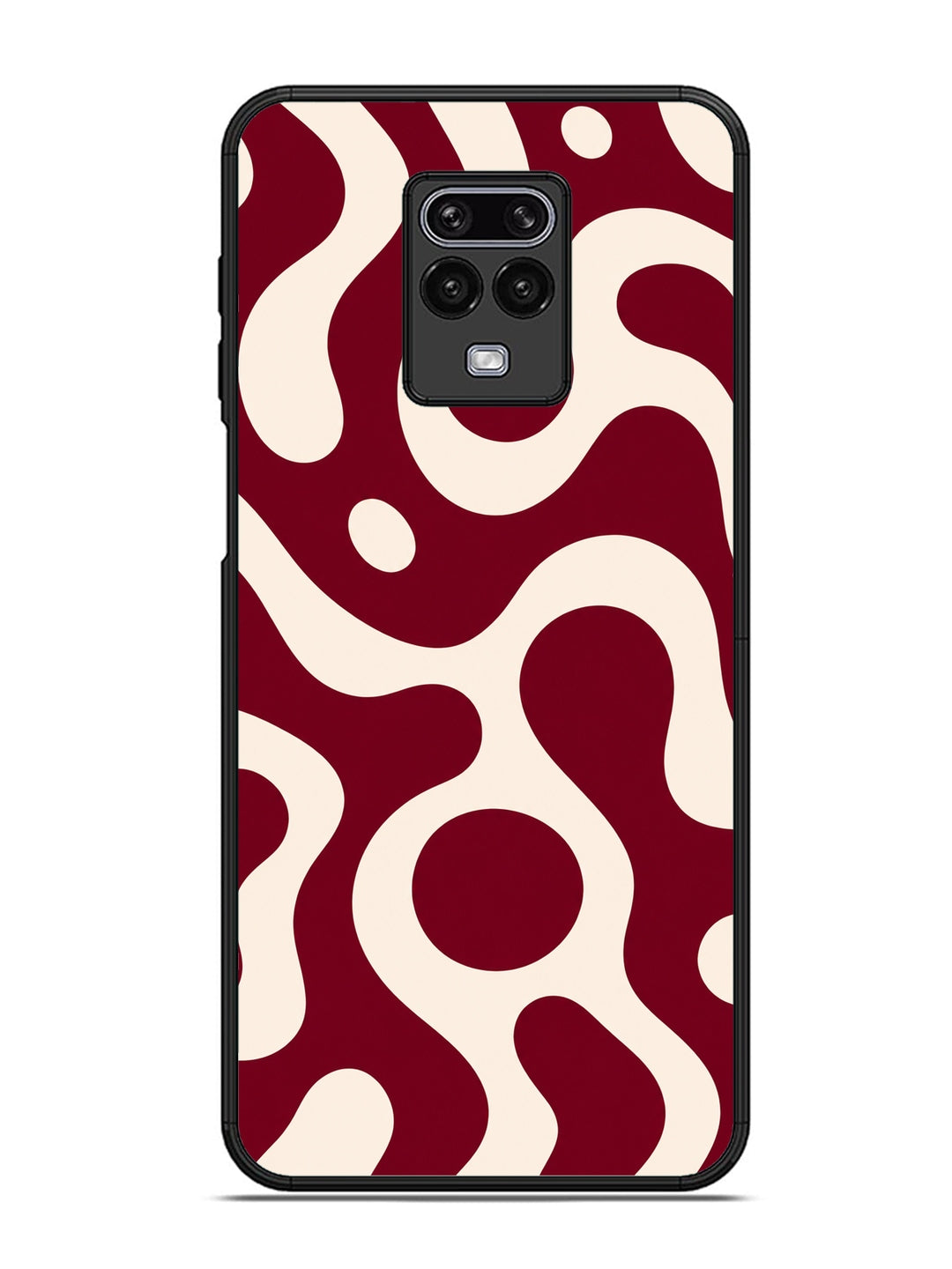 XIAOMI Redmi Note 9 Pro Fluid wave pattern Deep Maroon