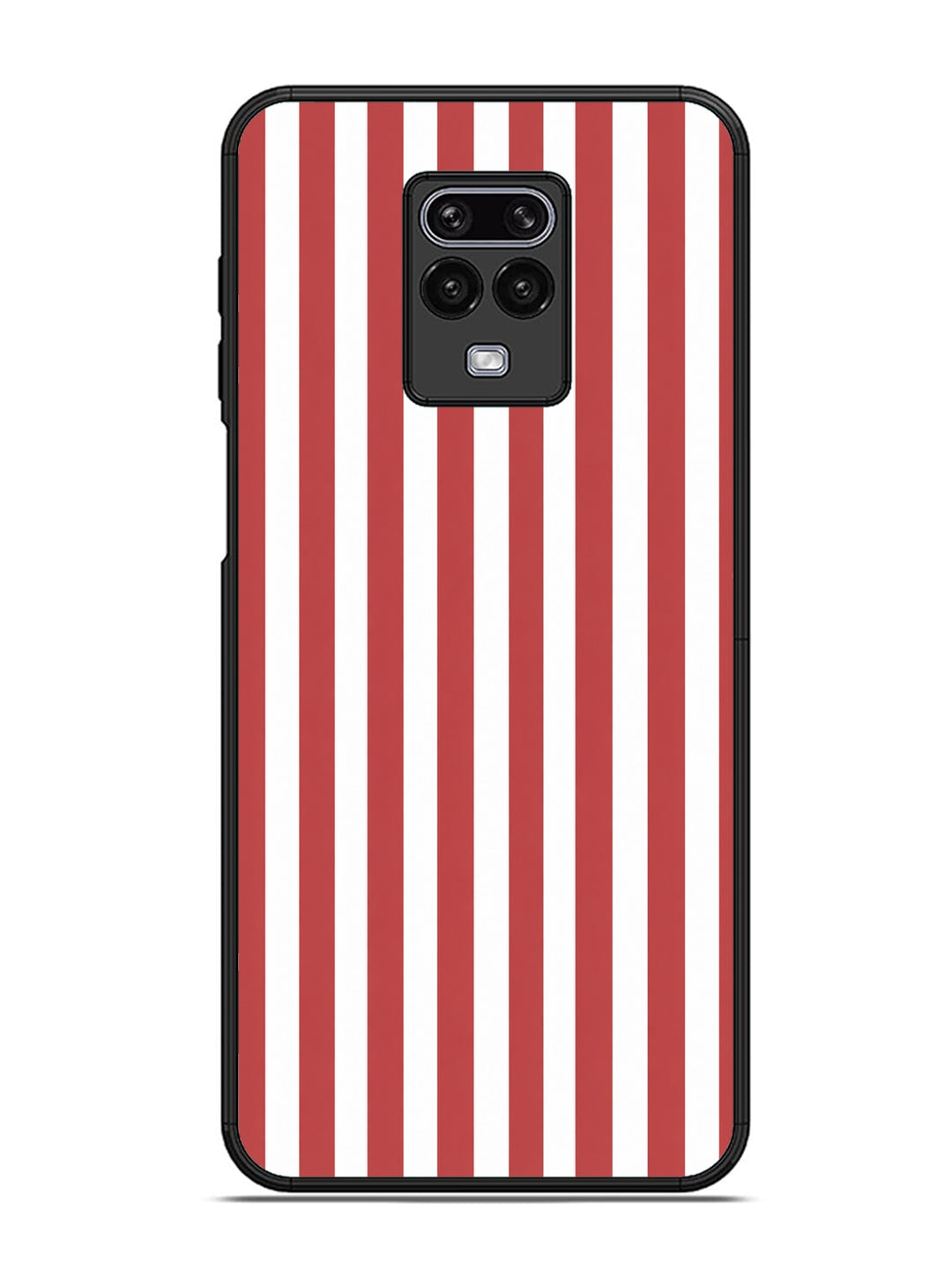 XIAOMI Redmi Note 9 Pro Vertical Stripes Coral Red
