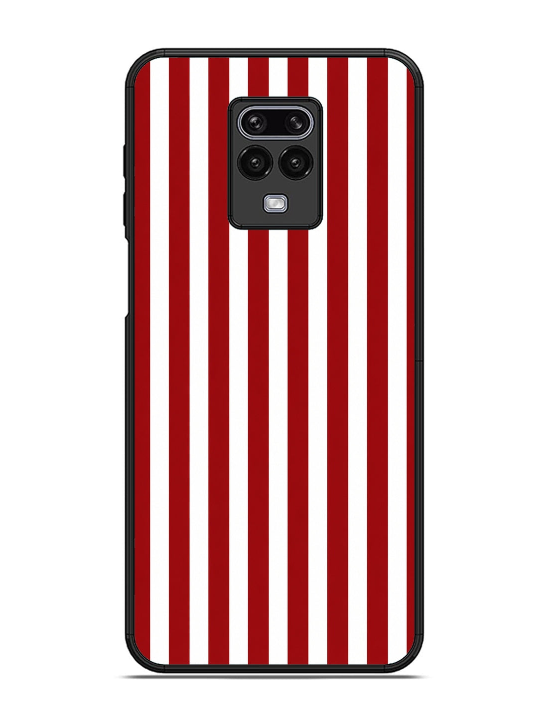XIAOMI Redmi Note 9 Pro Vertical Stripes Deep Red