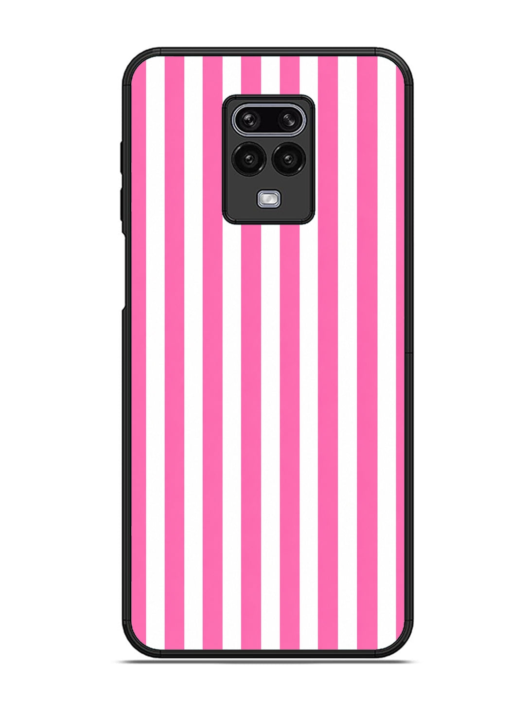 XIAOMI Redmi Note 9 Pro Vertical Stripes Hot Pink