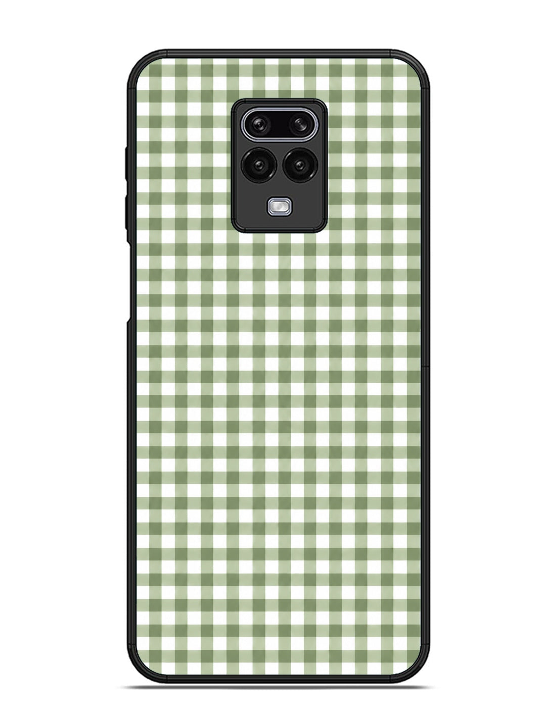XIAOMI Redmi Note 9 Pro Gingham Checks Sage Green