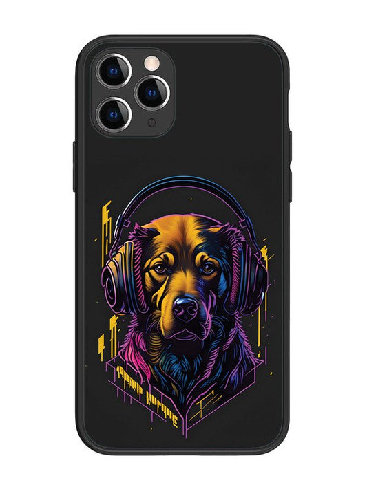 iPhone 11 Pro Music Lover Dog
