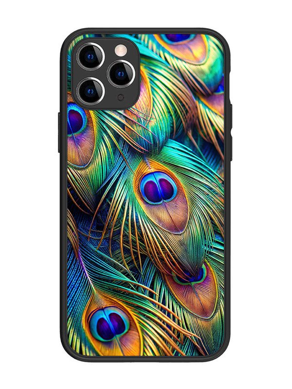 iPhone 11 Pro peacock feather