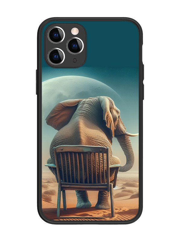 iPhone 11 Pro Baby Elephant om chair