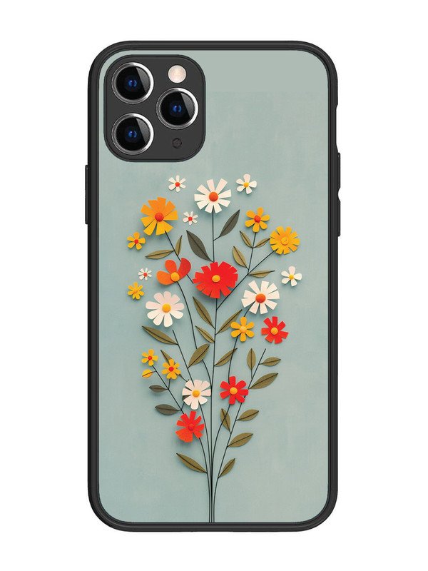 iPhone 11 Pro Paper Flowers